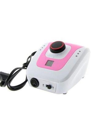 Апарат фрезер salonhome t-gf-300 манікюрний 35000 обертів рожевий4 фото