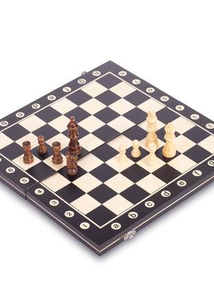 Шахи настільна гра дерев'яні sp-sport w8015 39 см x 39 см