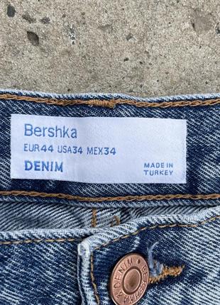 Мужские джинсовые шорты bershka рваные для города для прогулок8 фото