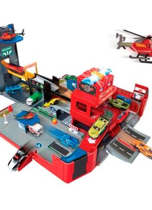 Іграшковий набір dickie toys пожежна машина з аксесуарами 49 с...