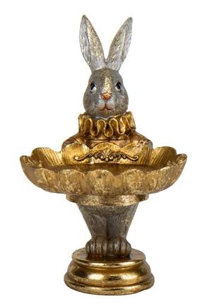 Статуетка "золотий кролик", 15 см1 фото