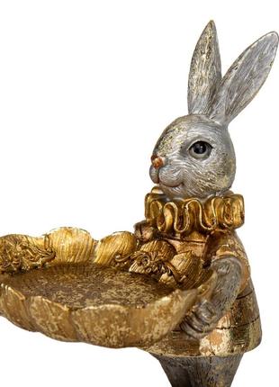 Статуетка "золотий кролик", 15 см3 фото