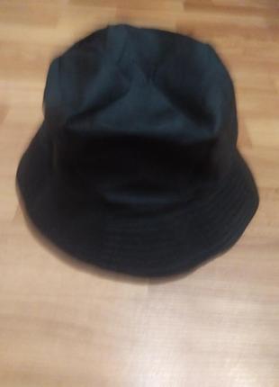 Панама шляпа летняя черная3 фото