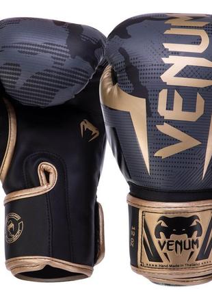 Рукавиці боксерські venum elite boxing vn1392-535 10 камуфляж