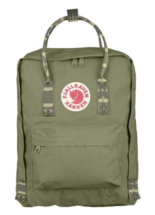 Рюкзак fjallraven kanken green/folk pattern (1004-23510.620-913)