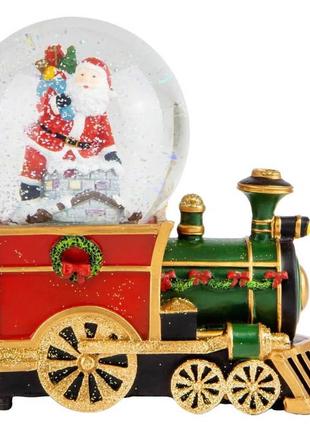Сніжна куля "новорічний потяг"