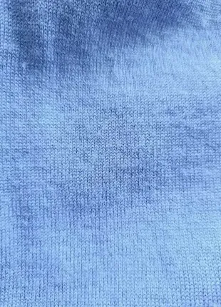 Свитер небесно-голубого цвета uniqlo, шерсть, размер s.6 фото