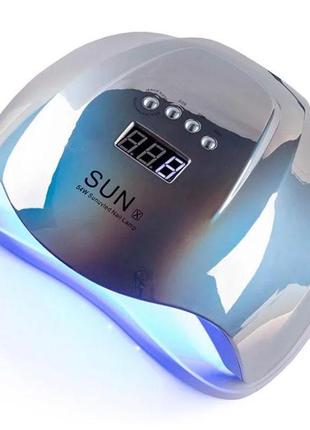 Лампа sun t-so32557 для сушіння гель-лаку sunx mirror 54w