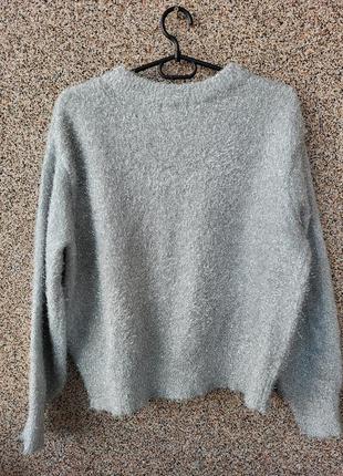 Кофта свитер травка ,реглан теплий.5 фото