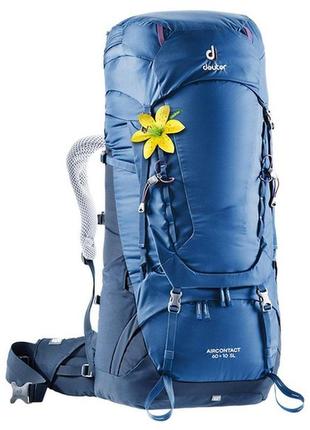 Рюкзак deuter aircontact 60+10 sl steel-midnight (1052-3320419...