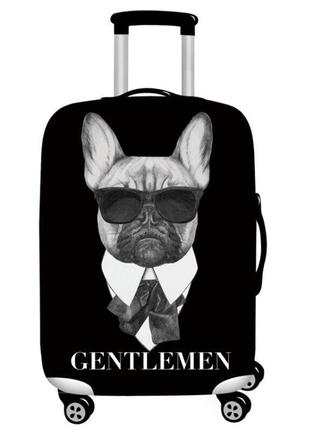 Чохол для валізи turister gentlemen dog l різнобарвний (gtd_227l)