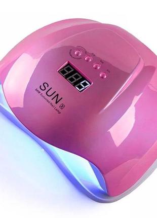 Лампа sun t-so32555 для сушіння гель-лаку sunx pink mirror 54w