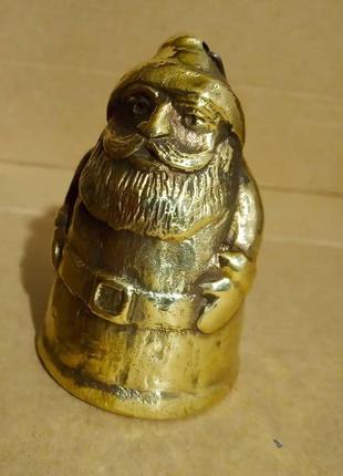 Колокольчик дед мороз santa claus