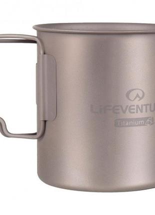 Кухоль lifeventure titanium mug 450 мл (1012-9519)
