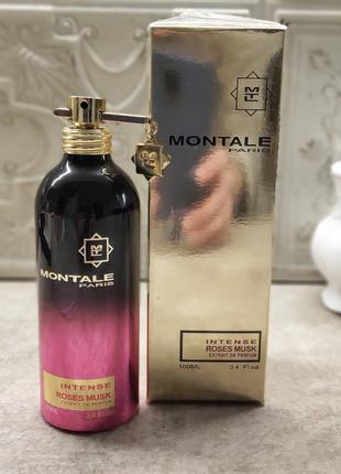 Intense roses musk montale остаток 95мл оригинал