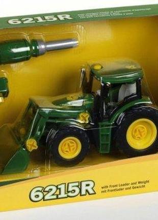 Машинка-конструктор трактор john deere klein ir29224