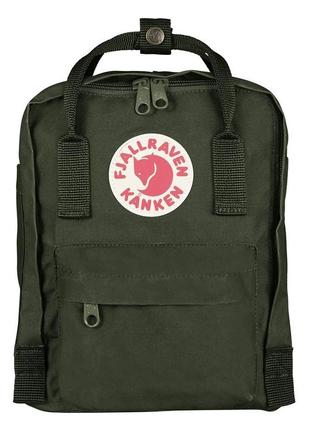 Рюкзак fjallraven kanken mini forest green (1004-23561.660)