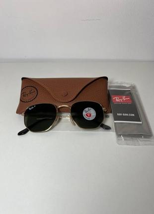 Сонцезахисні окуляри ray-ban hexagonal polarized rb3548n 00158 51 - arista6 фото