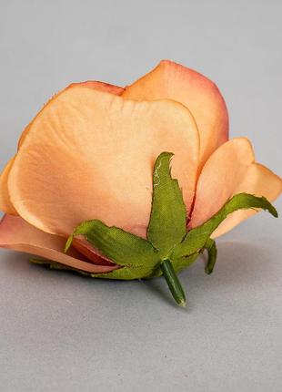 Головка розы 5 см. *рандомный выбор цвета7 фото