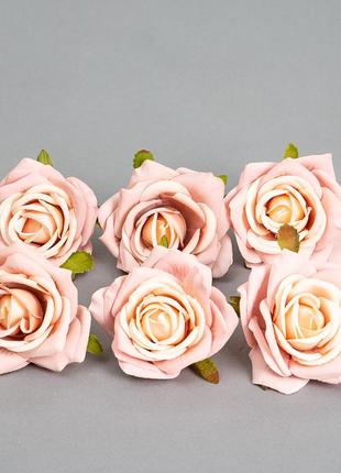 Головка троянди 4 см.4 фото