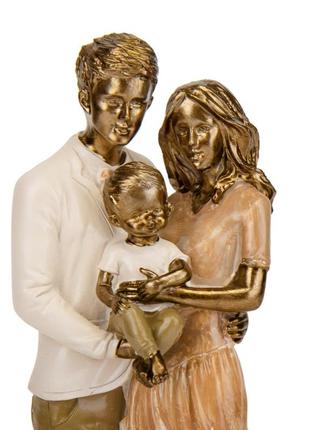 Статуетка "молода сім'я", 24 см2 фото