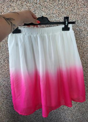 Спідниця юбка двохколірна3 фото