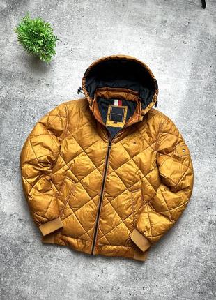 Чоловічій пуховик tommy hilfiger diamond quilted jacket