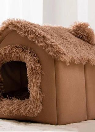 Будинок для собак, котів, лежанка з подушкою