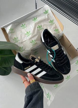 Adidas spezial black/white4 фото