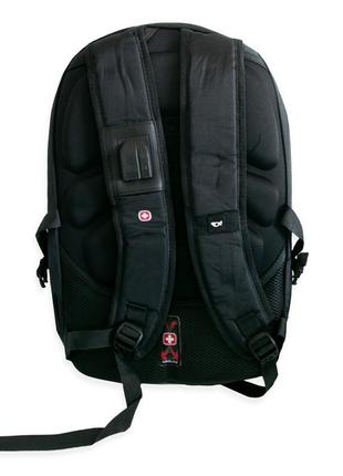 Чорний рюкзак чоловічий 35 л "8815", туристичний рюкзак ручна ...4 фото