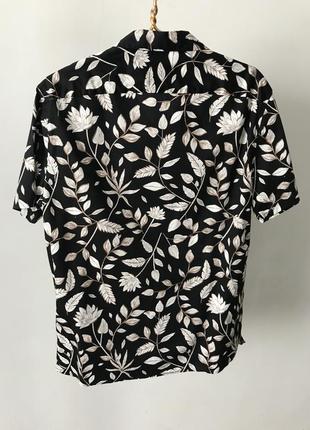 Гавайские рубашки аutograph черного цвета, размер m5 фото