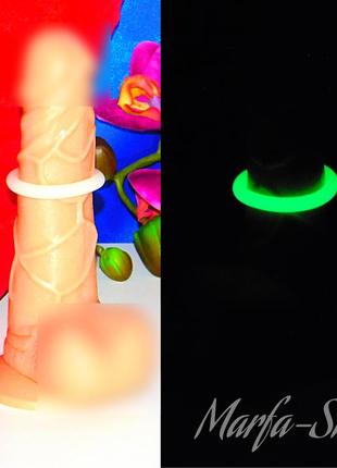 Кольцо эрекционное на пенис светится, флуоресцентное эрекционное кольцо, светящееся в темноте, 3,8