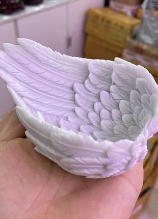 Статуэтка ангельские крылья resteq. настольное украшение angel wings. декор в форме крыльев
