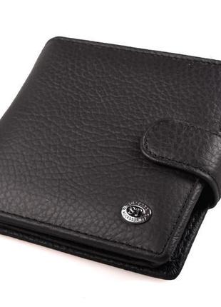 Чоловічий шкіряний гаманець портмоне візитниця st натуральна ш...2 фото