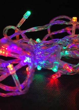 Світлодіодна гірлянда різнобарвна 300 led-лампочок, 13 метрів,...