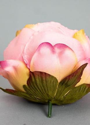 Головка пионовидной розы 7 см. *рандомный выбор цвета2 фото