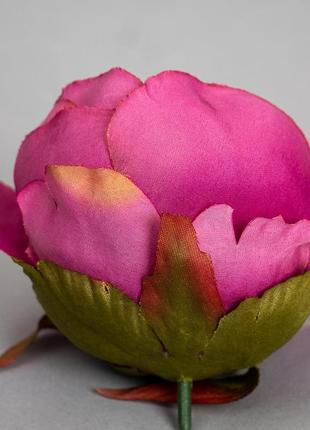 Головка пионовидной розы 7 см. *рандомный выбор цвета4 фото
