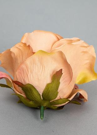 Головка  розы 5 см. *рандомный выбор цвета6 фото