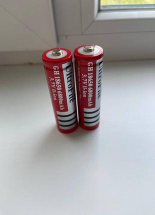 Аккумулятор 18650 li-ion ultrofite 6800 mah 3.7 v