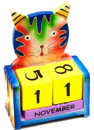 Настільний календар кіт