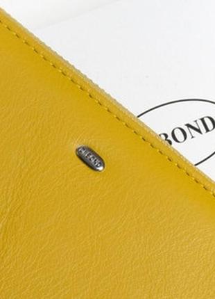 Жіночий шкіряний гаманець на дві блискавки dr.bond3 фото