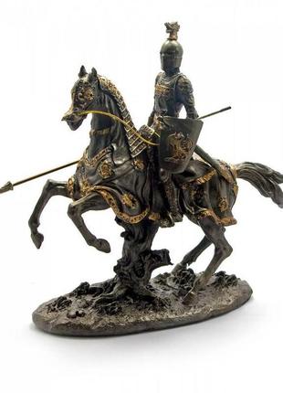 Статуетка лицар на коні полімер
