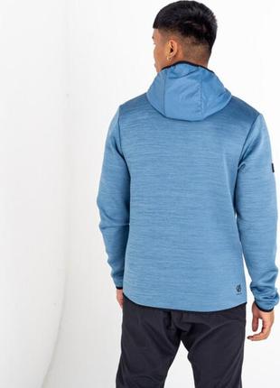 Кофта чоловіча dare 2b narrative ii full zip sweater blue/stellar (dma491-t3b)4 фото