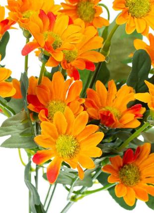 Букет хризантем, оранжевый2 фото