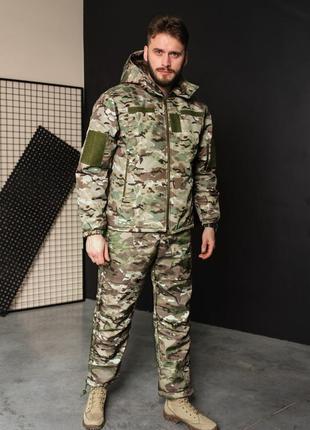 Зимовий теплий костюм куртка та штани чоловічої туреччина всу (зсу) мультикам 8962 s