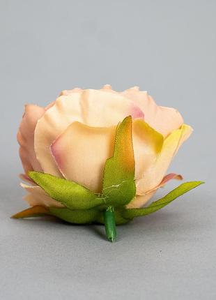 Головка розы 3,5 см. *рандомный выбор цвета2 фото