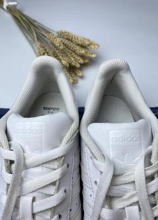 Кроссовки кожаные кеды adidas superstar8 фото