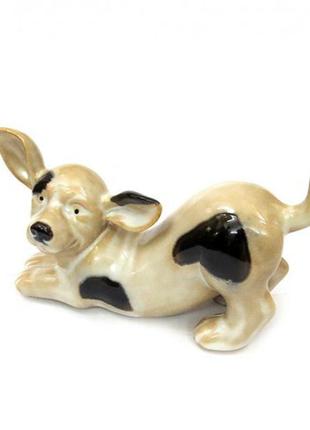 Керамічна фігурка собака