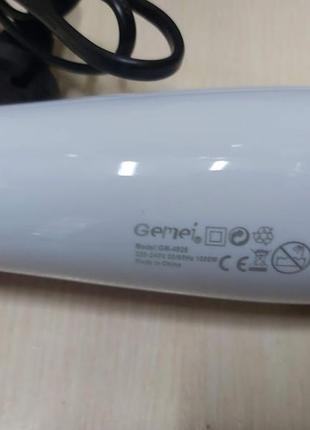 Фен-щітка обертається gemei gm-4826 для сушки і укладання воло...5 фото