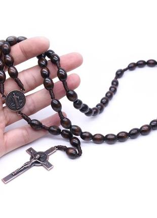 Деревянная вервица. вервичка. розарий